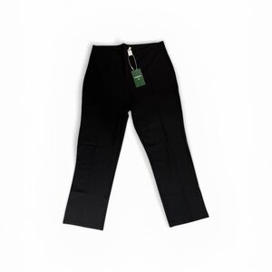 NWT HALARA Black Viscose Blend Pants